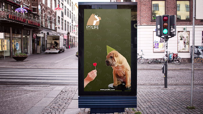 proLIFE pet clinic - Brand Identity