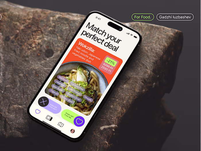 ForFood – Mobile App Design