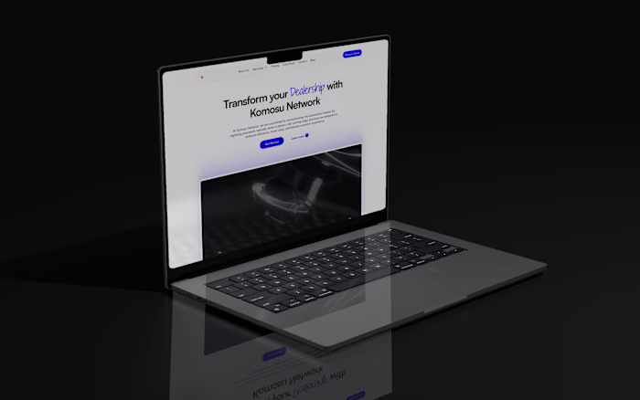 Komosu Network Website Design