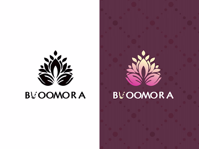 Bloomora Business Logo