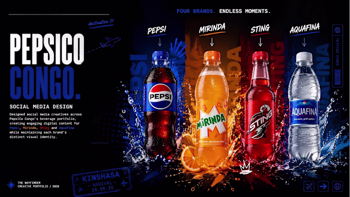 PepsiCo Congo — Social Media Design