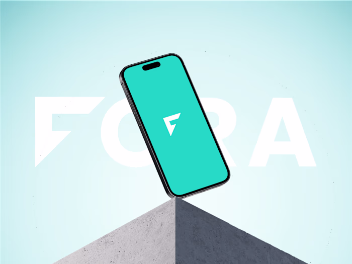 Fora App Logo Design