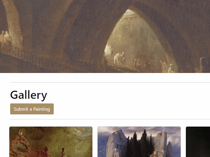 Canvas Collective: A MERN-Powered Online Art Gallery