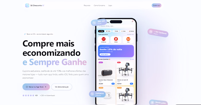 Só Desconto AI - Encontre Descontos e Promos