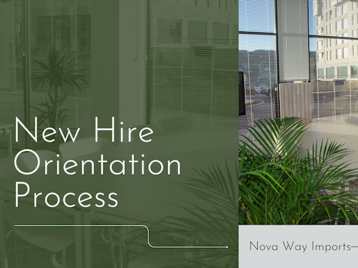 A template created for Nova for their hiring processes.
