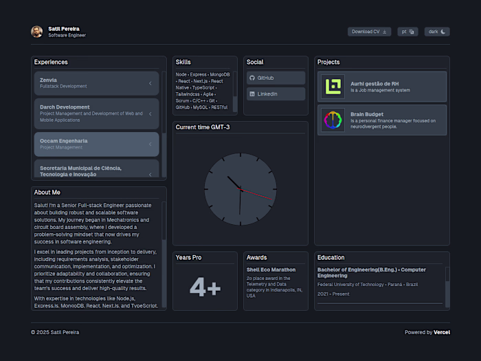 Personal portfolio
