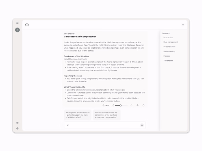 Facilitate access to justice with AI