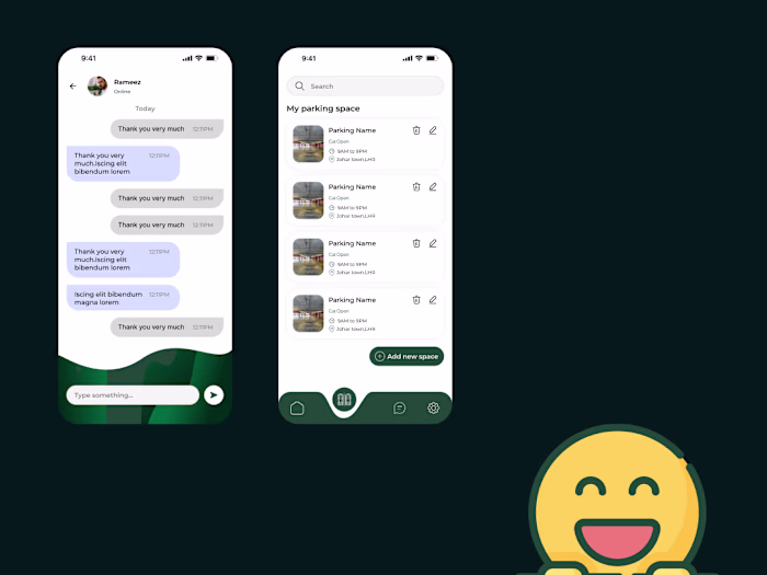 Modern Mobile App UI/UX Design