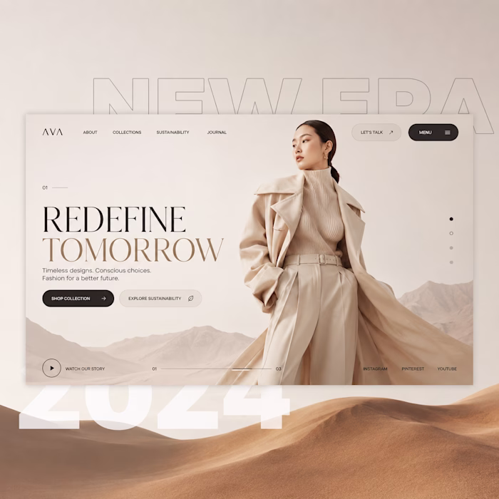 Landing page Design