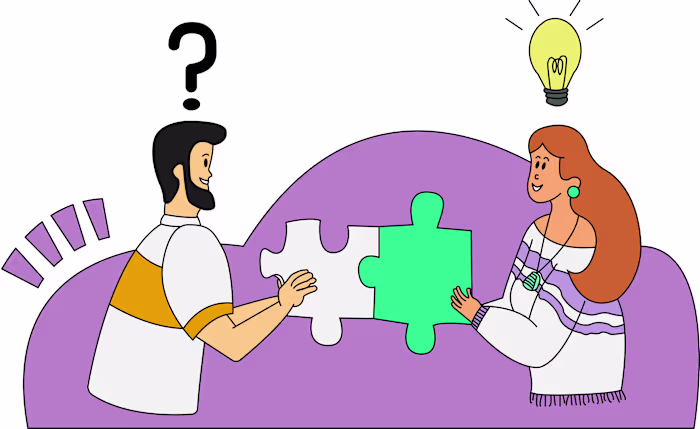 Characters for an online course website semconservante