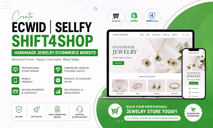 Handmade Jewelry Ecommerce Store Development

Created
