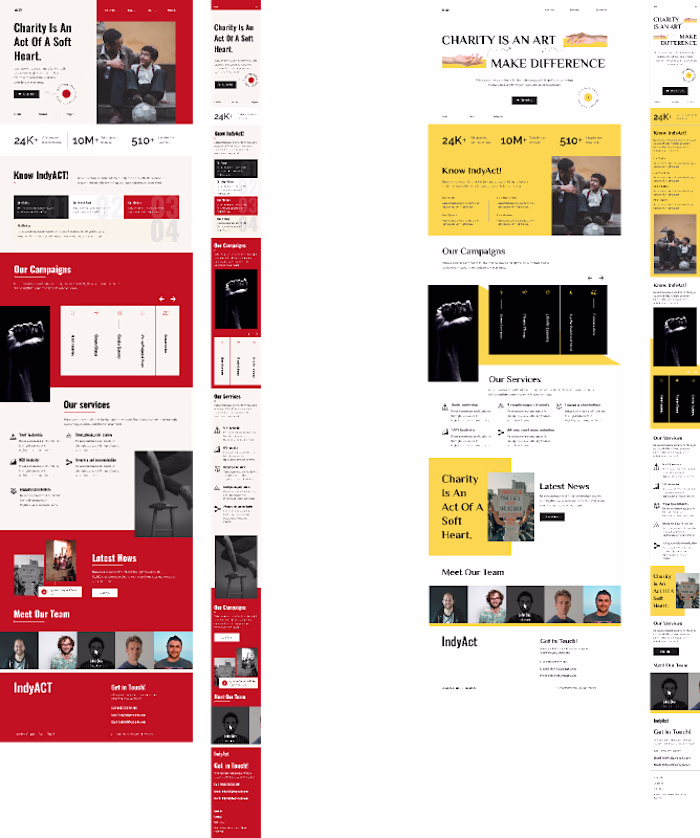 Website Design for an NGO