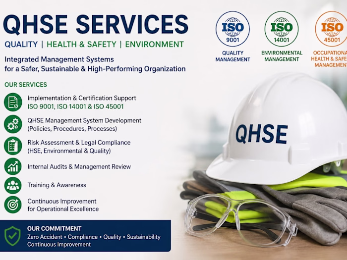 QHSE Consulting for AI Conformity