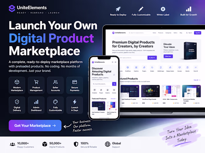 Launch a Complete Software Marketplace