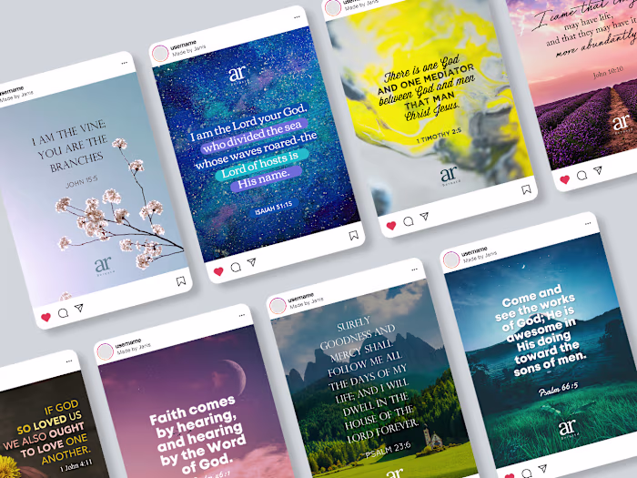 AR Bernard - Social media posts