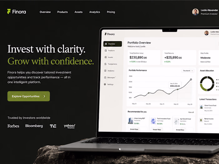 Finora — AI-Powered Investment Platform
