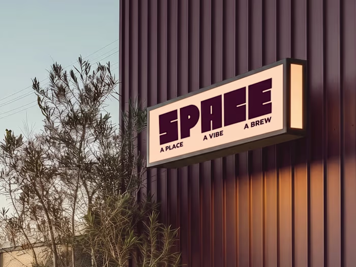 Space Café — Café Brand Identity
