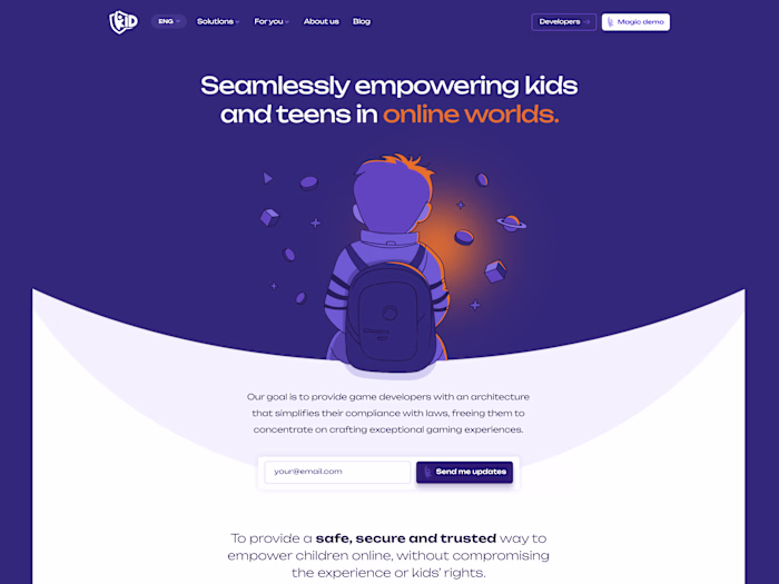 k-ID website design