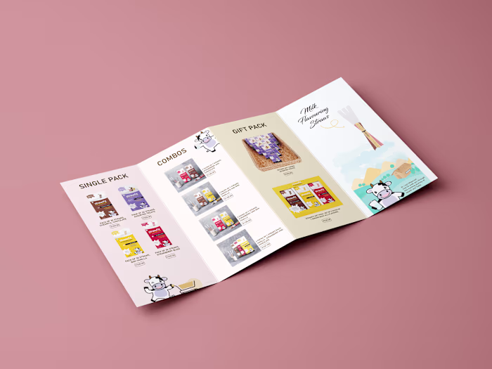 Strawfit Brochure design