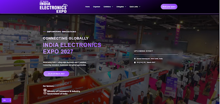 Developed a B2B event platform