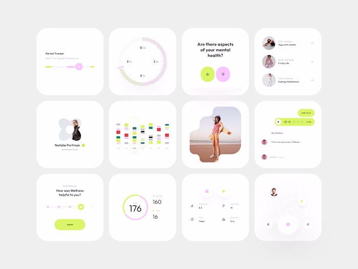 Wellness: All-in-One UI Kit ( Components)