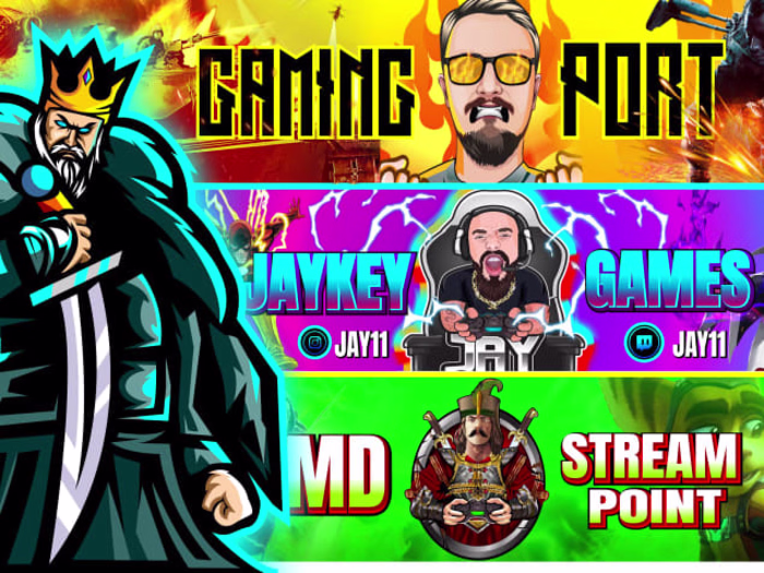 LOGO | GRAPHIC DESIGN |YOUTUBE BANNER DESIGN 