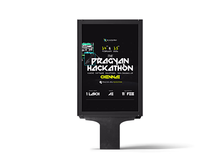 Pragyan AI Hackathon | Poster Design