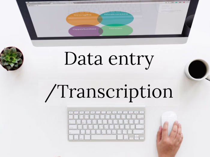 Data transcription 