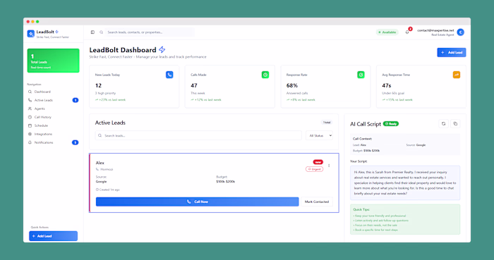 AI Voice Call Automation for Lead Reactivation