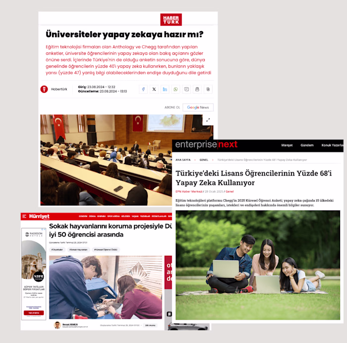 Media relations and press release distribution for Chegg