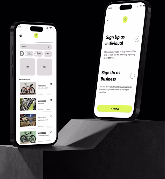 Wecykle | UX/UI Design & App Development
