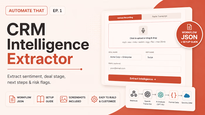 AI CRM Automation System