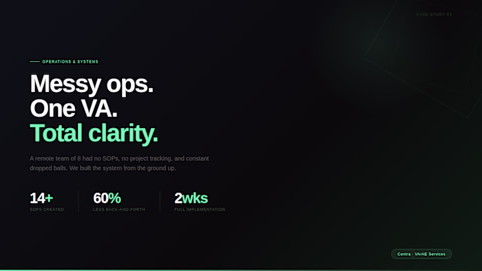 Project Management & Coordination for Remote Teams