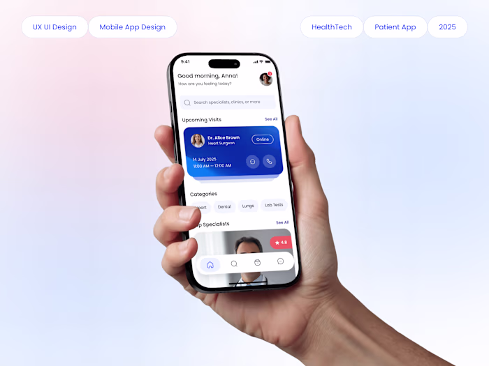 Medico — Mobile Healthcare App