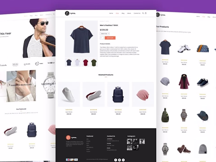 E-commerce web application