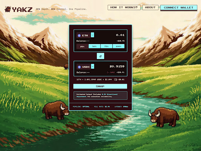 YAKZ: CEX & DEX Aggregator