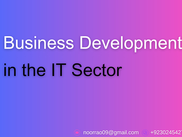 IT sales 