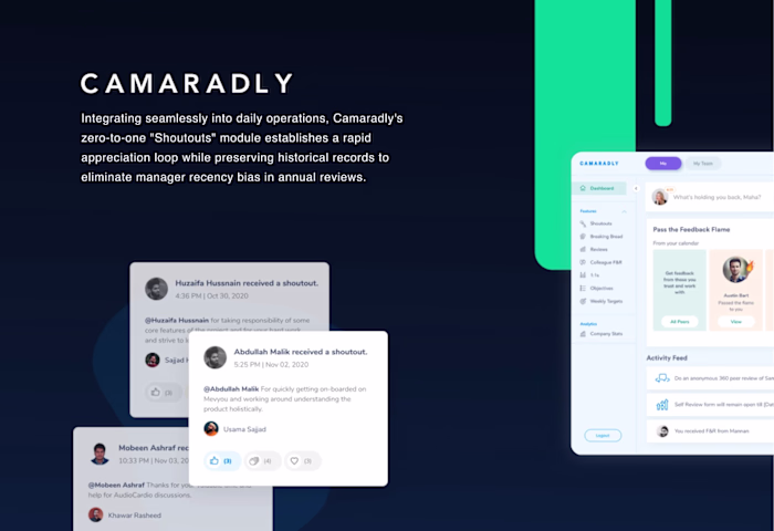Project Description
Camaradly is a distributed