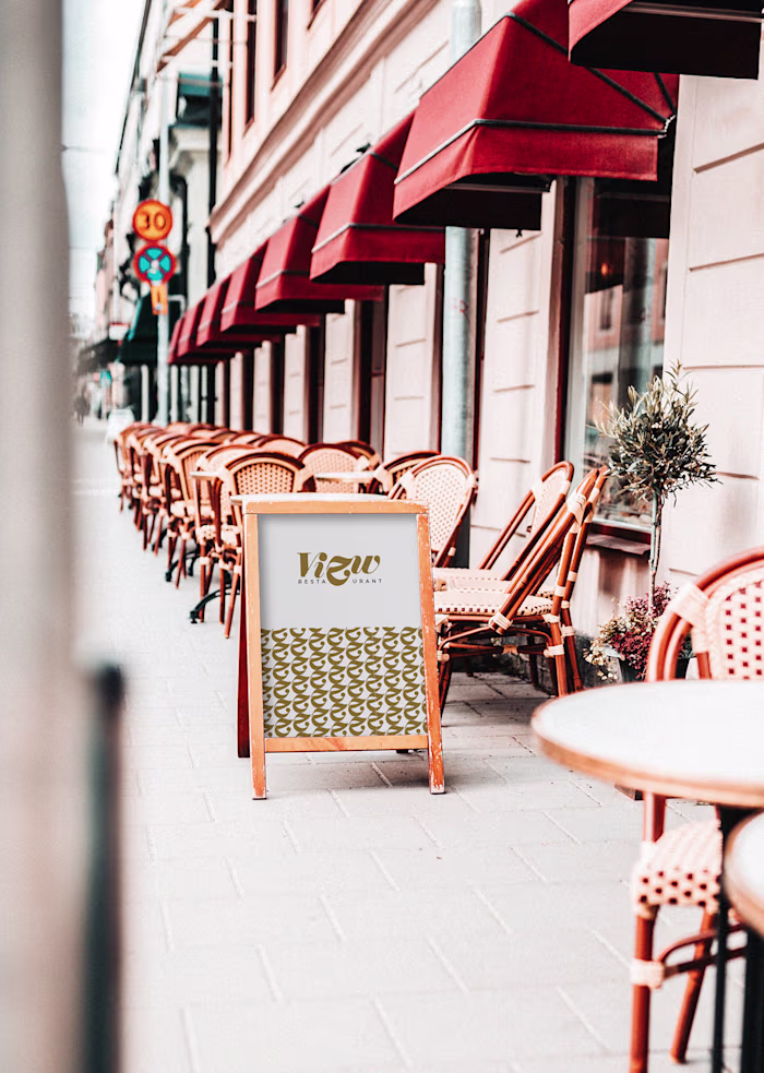 View Restaurant Logo design