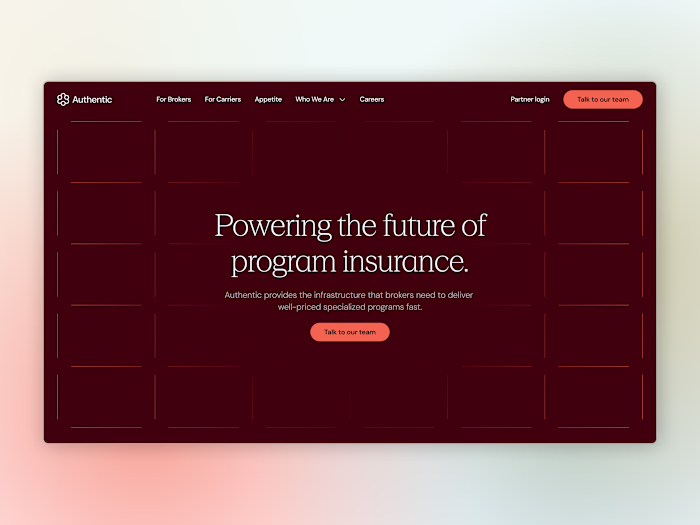 Authentic Re-Launch: Scalable B2B Website Infra in Framer