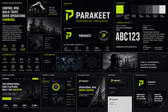 Parakeet — B2B SaaS Brand Identity