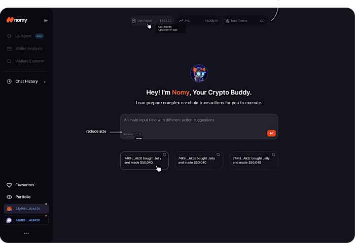 Nomy: AI buddy