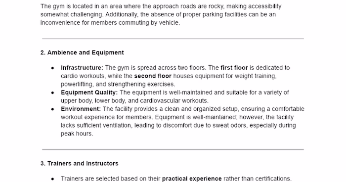 Community-Oriented Fitness Center Creation for Women