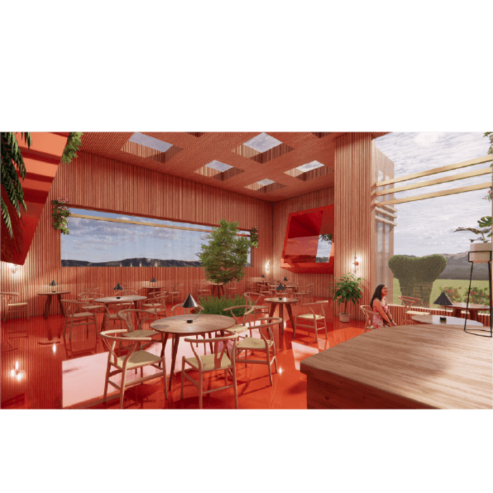 Concept for a local food restaurant