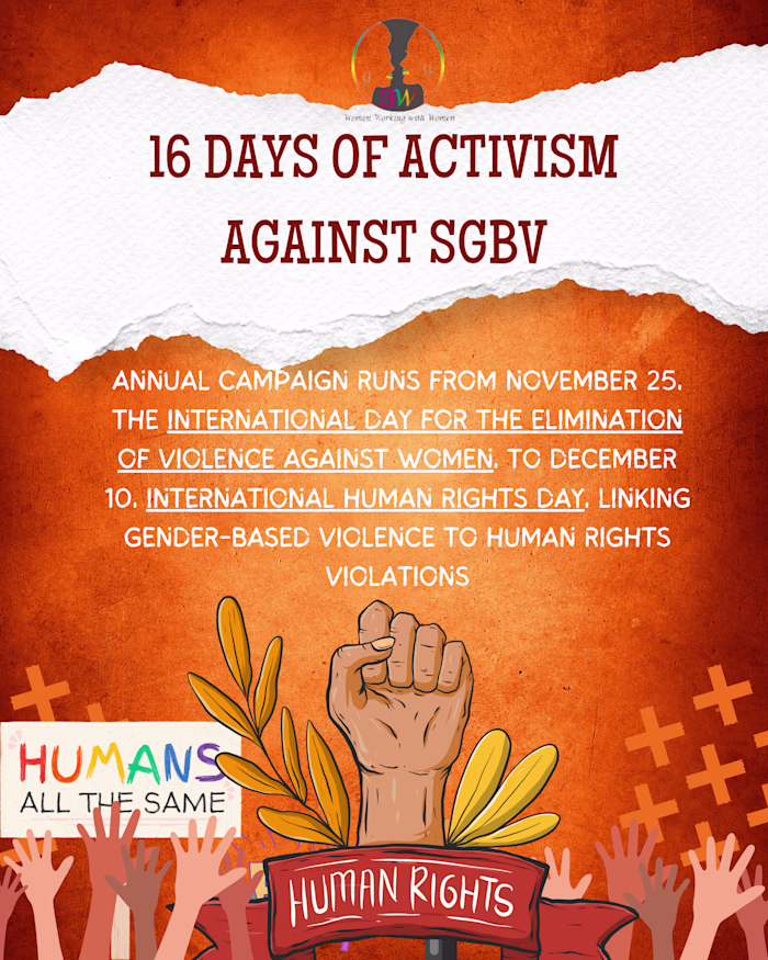 UNMUTEUS 16 Days of Activism Campaign