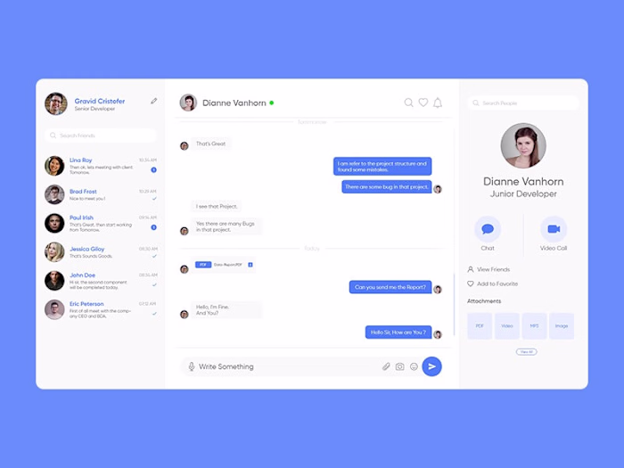 Chat Application Development