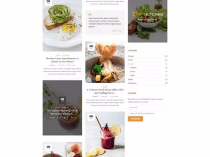 Website for restaurant 