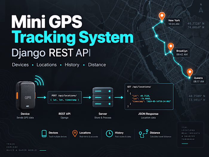 Mini GPS Tracking System – Django REST API