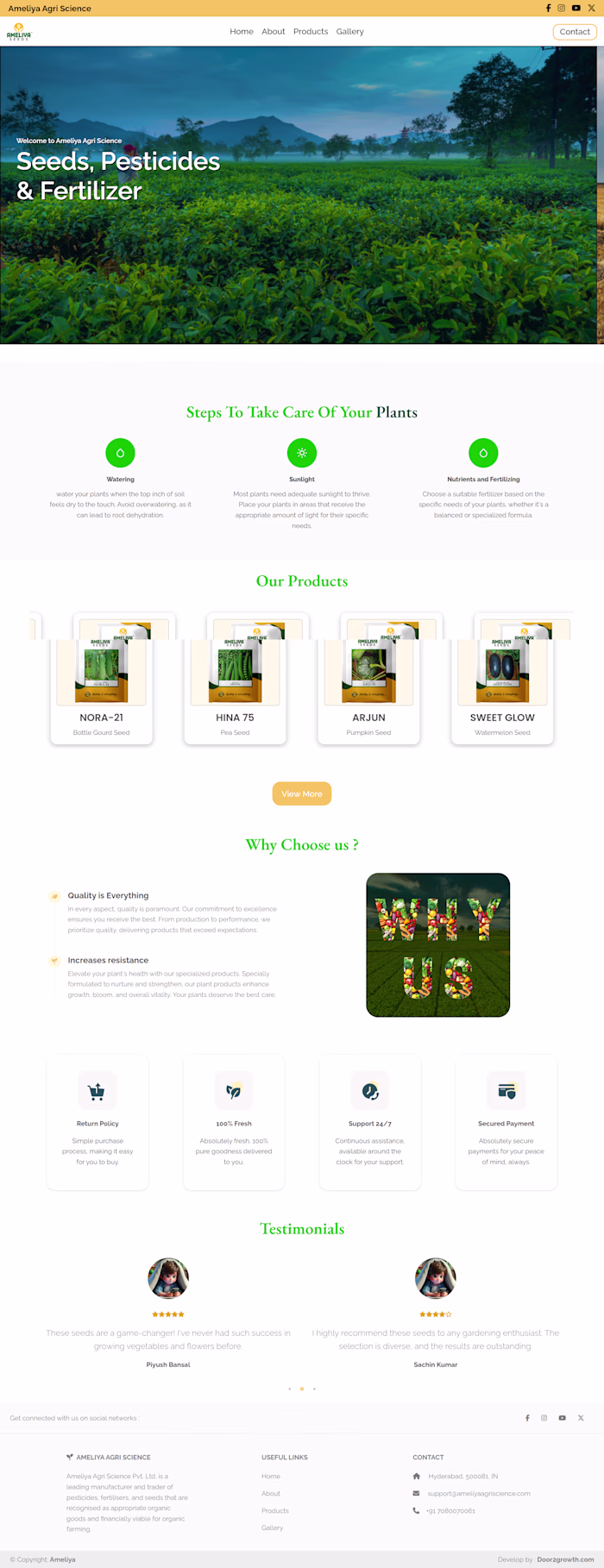 Seeds Website