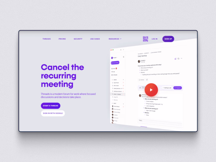 Threads.com | Webflow Development